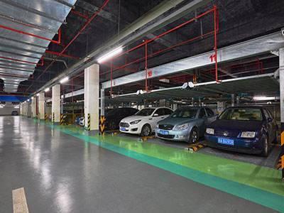 智能停車(chē)庫(kù)落戶紅門(mén)館前，科技助力緩解市婦保院停車(chē)難題