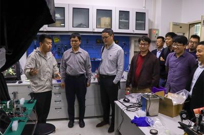 廈門大學(xué)柔性電子(未來技術(shù))研究院來訪我院調(diào)研交流